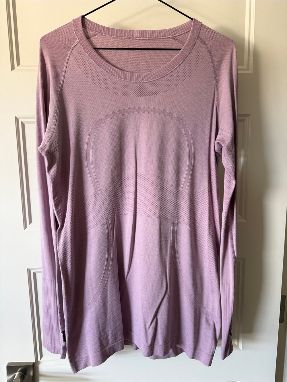 lululemon athletica Swiftly Tech Long Sleeve Shirt- Hip length Mauve